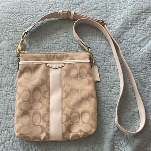 Canvas Coach Crossbody